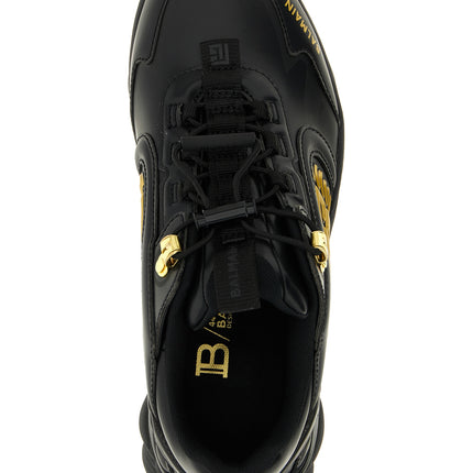 Balmain Black Nylon Athletic Sneakers