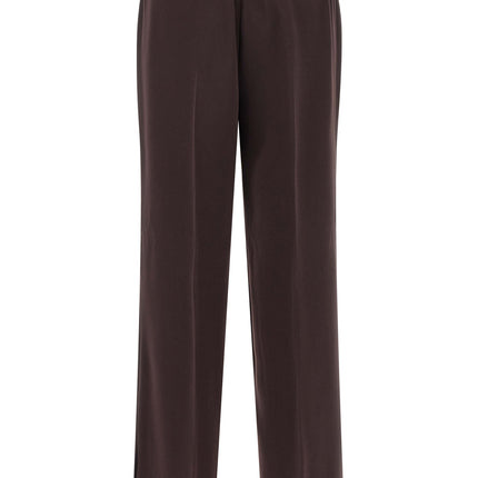 Alberto Biani Brown Triacetate Casual Pants