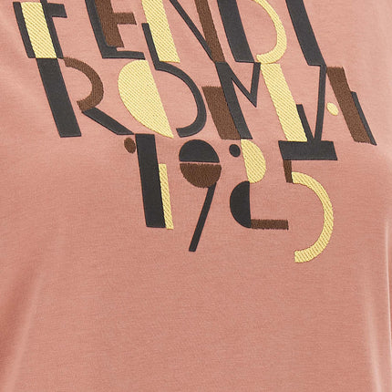 Fendi Multicolor Cotton T-Shirt