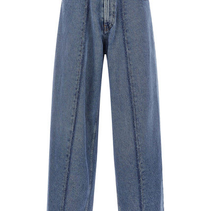 MM6 Maison Margiela Blue Cotton Jeans Denim