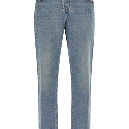 Balmain Blue Cotton Jeans Denim