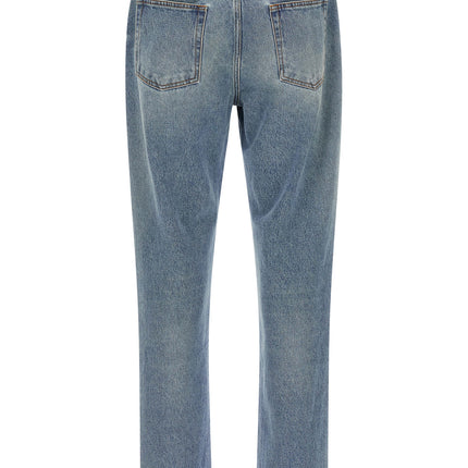 Balmain Blue Cotton Jeans Denim