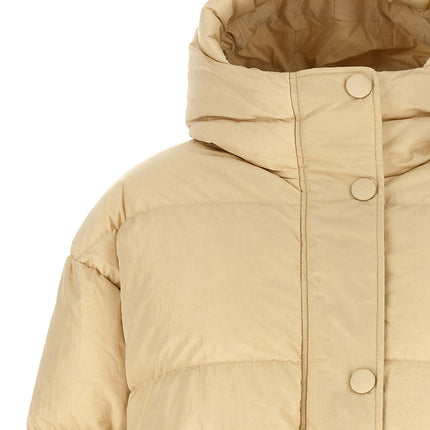 IENKI IENKI Beige Nylon Shell Jacket