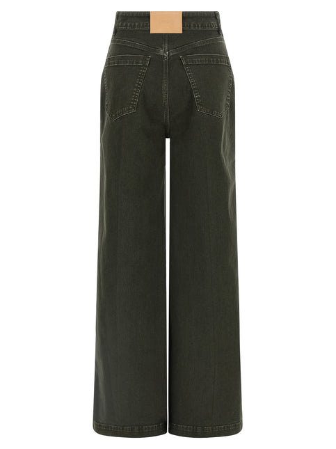 NUDE Black Cotton Jeans Denim