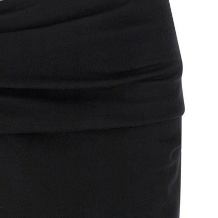 Entire Studios Black Wool Midi Skirt