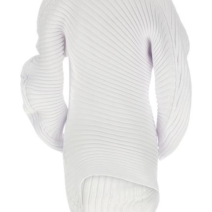 Issey Miyake White Polyester Casual Dress