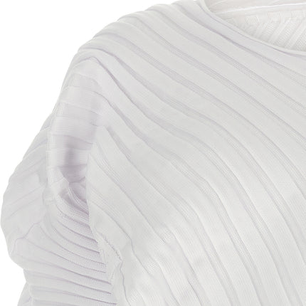 Issey Miyake White Polyester Casual Dress