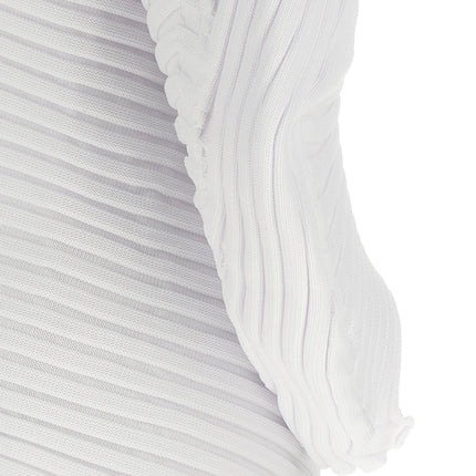 Issey Miyake White Polyester Casual Dress