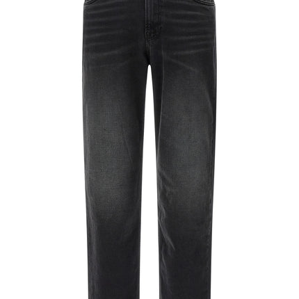 Department 5 Black Cotton Straight-Leg Jeans