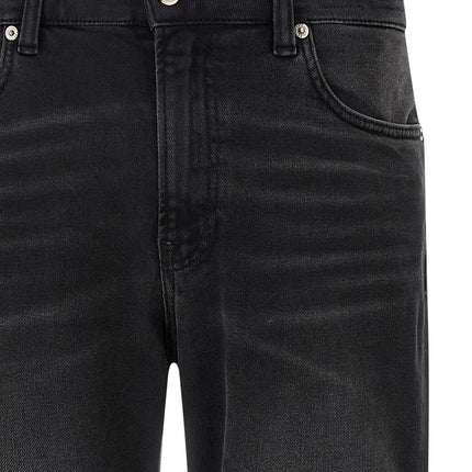 Department 5 Black Cotton Straight-Leg Jeans