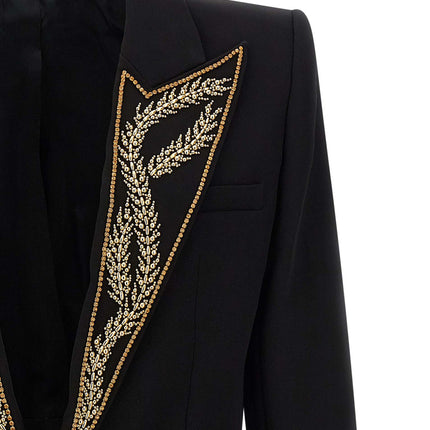 Balmain Black Viscose Blazer