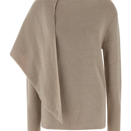 Entire Studios Beige Wool Cardigan