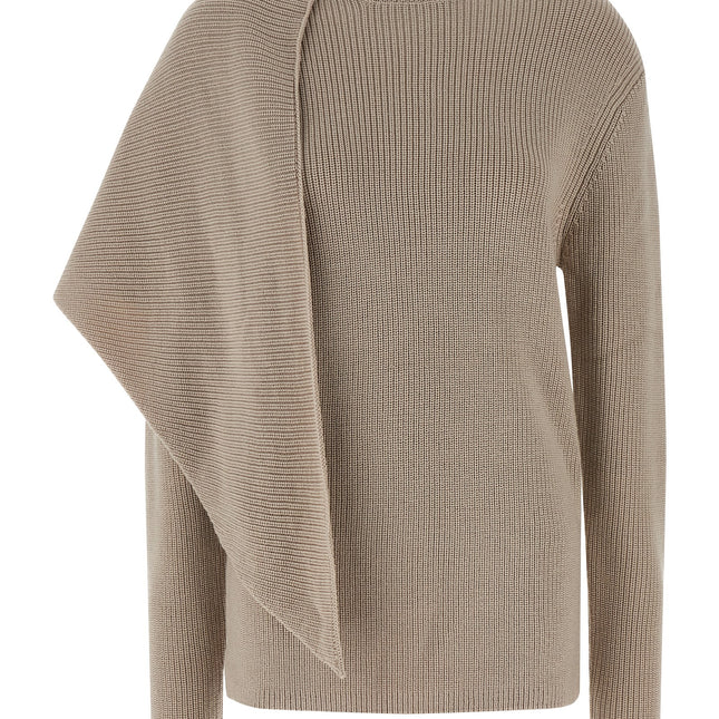 Entire Studios Beige Wool Cardigan