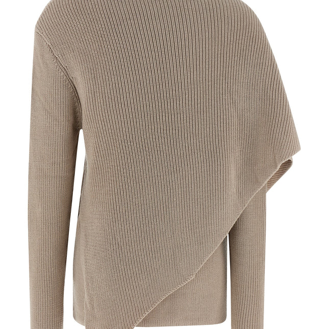 Entire Studios Beige Wool Cardigan