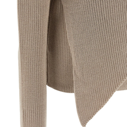 Entire Studios Beige Wool Cardigan