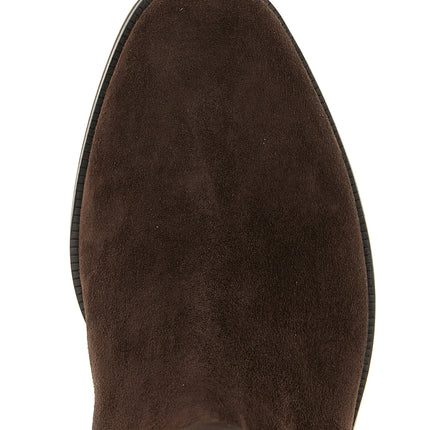 Jimmy Choo Brown Leather Over The Knee