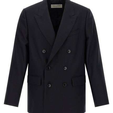 Dries Van Noten Blue Wool Blazer