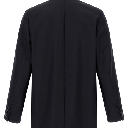 Dries Van Noten Blue Wool Blazer