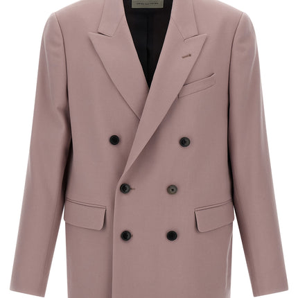 Dries Van Noten Purple Wool Blazer