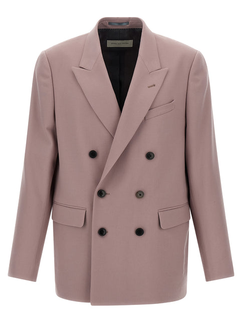 Dries Van Noten Purple Wool Blazer