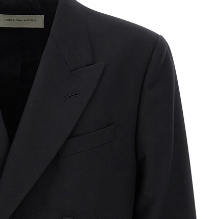 Dries Van Noten Black Wool Blazer