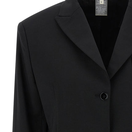 Nensi Dojaka Black Virgin Wool Blazer