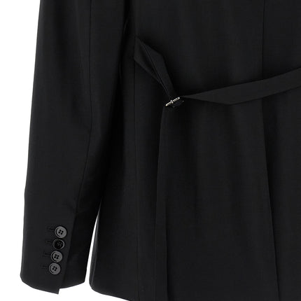 Nensi Dojaka Black Virgin Wool Blazer