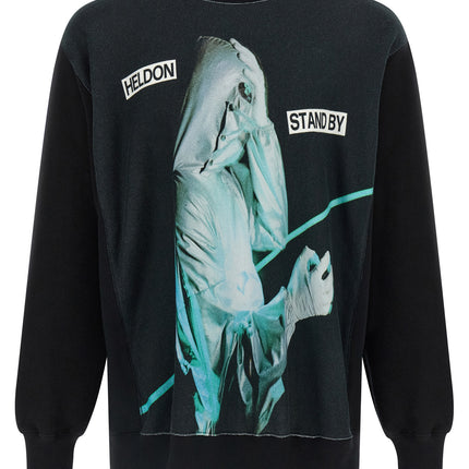 Undercover Black Cotton Sweatshirt