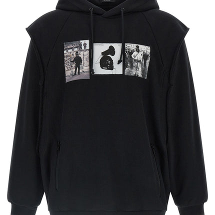 Undercover Black Cotton Sweatshirt
