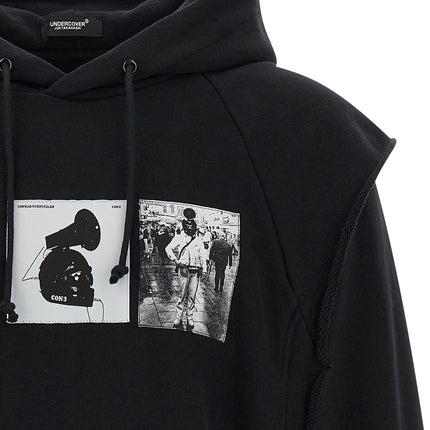 Undercover Black Cotton Sweatshirt
