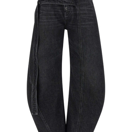 Jean Paul Gaultier Black Cotton Jeans Denim