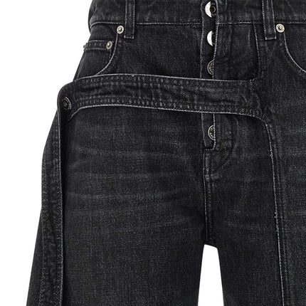 Jean Paul Gaultier Black Cotton Jeans Denim