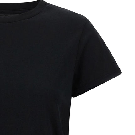 Mother Denim Black Cotton T-Shirt