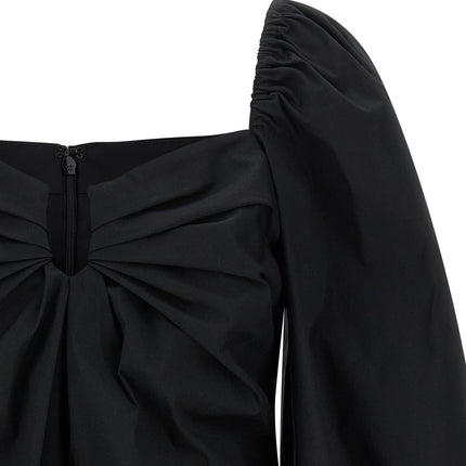 Carolina Herrera Black Cotton Tank Tops