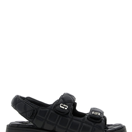 Marc Jacobs Black Lamb Leather Mid Heel Pumps