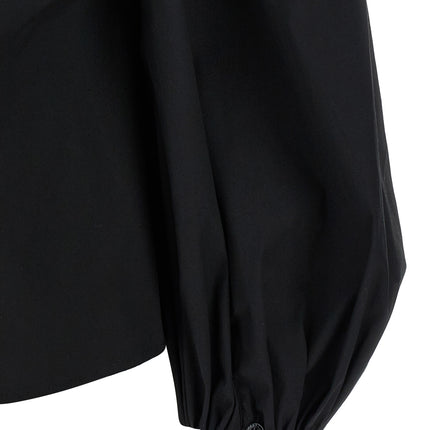 Carolina Herrera Black Cotton Tank Tops
