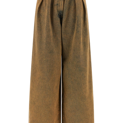 Alanui Brown Cotton Jeans Denim