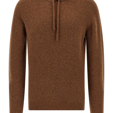Roberto Collina Brown Virgin Wool Cardigan