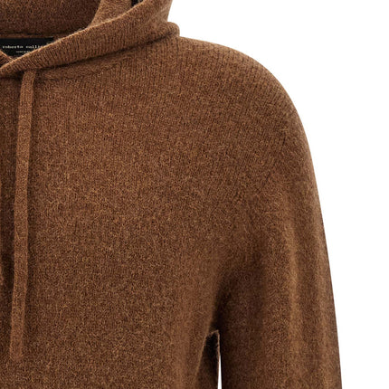 Roberto Collina Brown Virgin Wool Cardigan