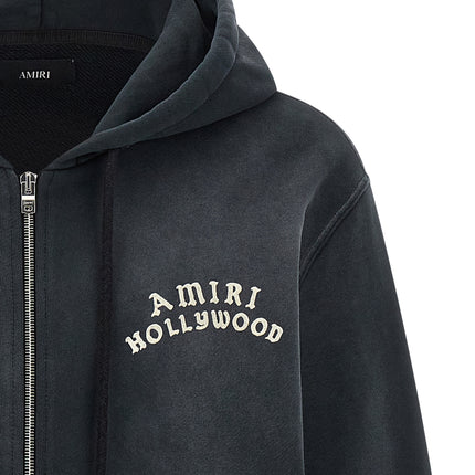 Amiri Black Cotton Sweatshirt
