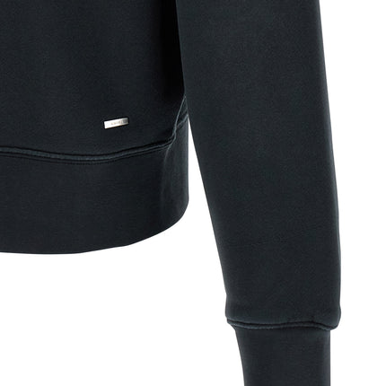 Amiri Black Cotton Sweatshirt