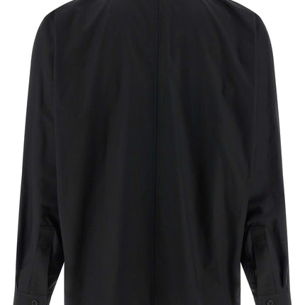 NUDE Black Cotton Blouse