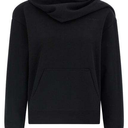 Courrèges Black Cotton Sweatshirt