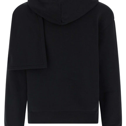 Courrèges Black Cotton Sweatshirt