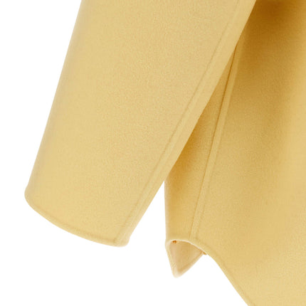 Fendi Bicolor Virgin Wool Coat