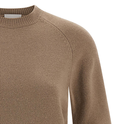 NUDE Beige Virgin Wool Cardigan