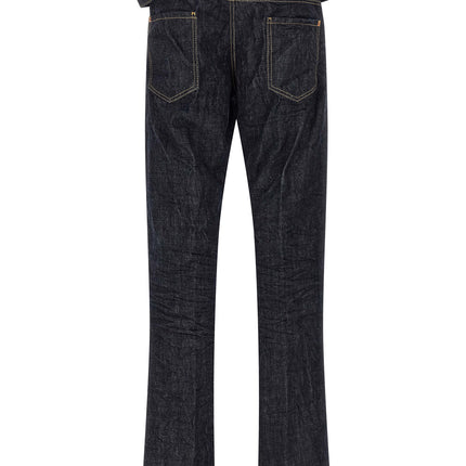 Dsquared² Blue Cotton Straight-Leg Jeans