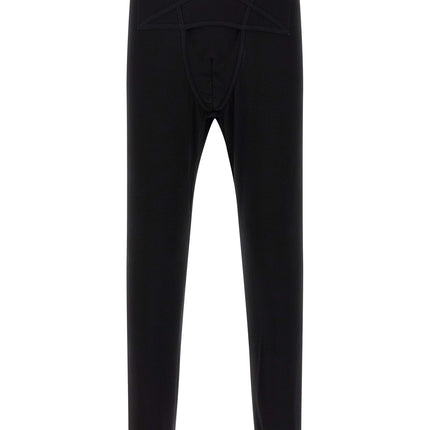 Rick Owens Black Wool Leggings