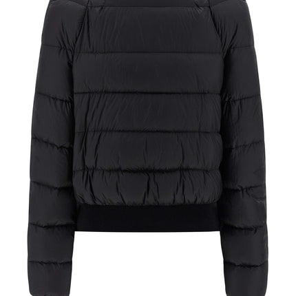 Rick Owens Black Nylon Bomber