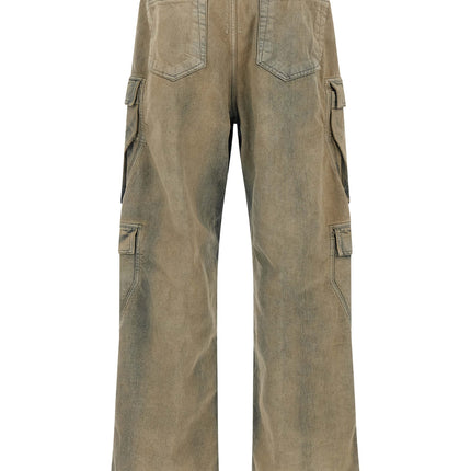 DRKSHDW Beige Cotton Cargo Pants